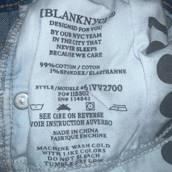 Blank NYC Women The Baxter Ribcage Straight Leg Jeans - Picture 8 of 8